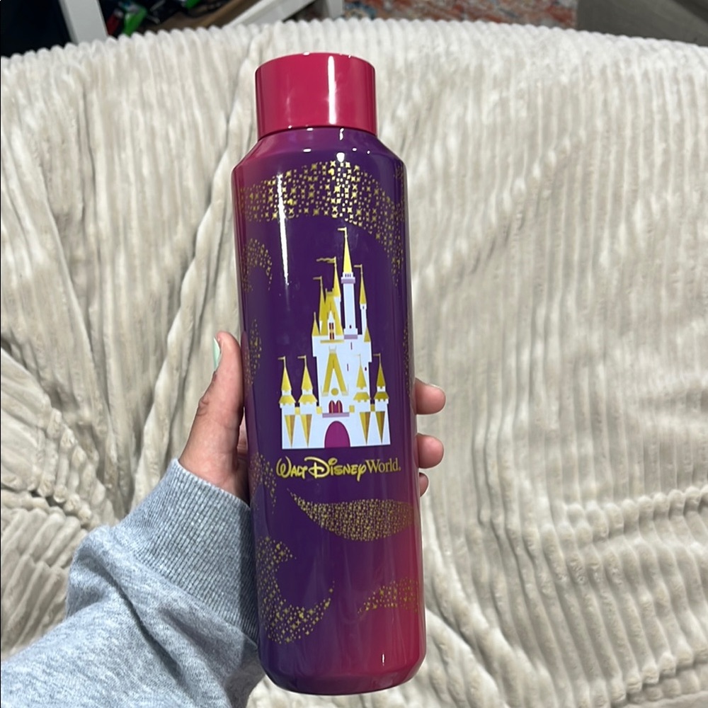 Disney World Pink and Purple starbucks Tumbler